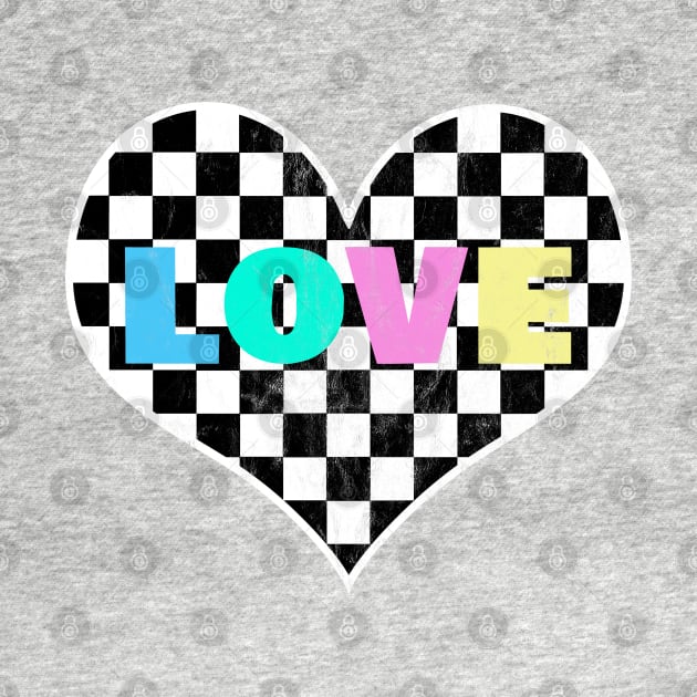 Checkered LOVE by Pinkazoid